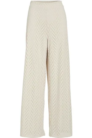 VILA Videlaia High Waist Pantaloni Gamba Ampia