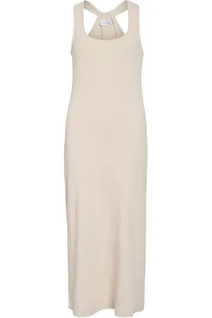 VILA Vinimeo Smanicato Vestito Midi