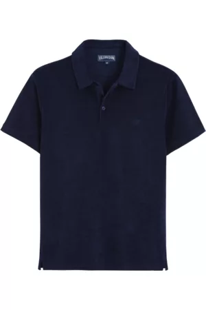 Vilebrequin Polo Uomo Jacquard Tinta Unita