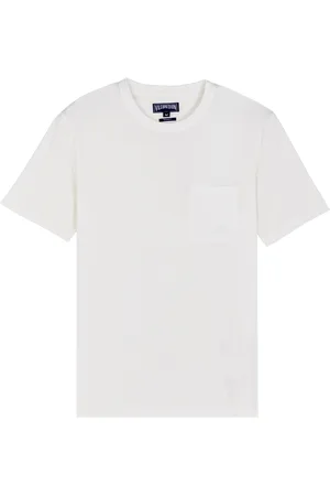 Vilebrequin T-shirt Uomo In Cotone Biologico Tinta Unita