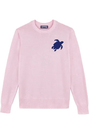 Vilebrequin Maglione Girocollo Uomo In Cotone E Cashmere Turtle