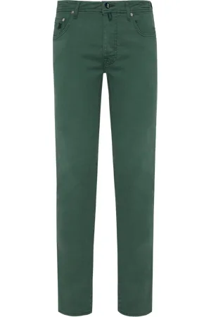 Vilebrequin Pantaloni Uomo A 5 Tasche In Gabardine Di Tencel