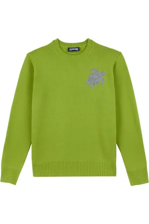 Vilebrequin Maglione Girocollo Uomo In Lana E Cashmere Turtle
