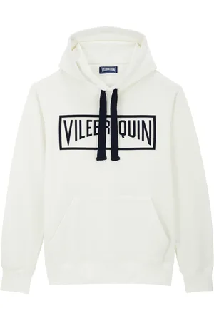 Vilebrequin Felpa Con Cappuccio Uomo In Cotone Tinta Unita
