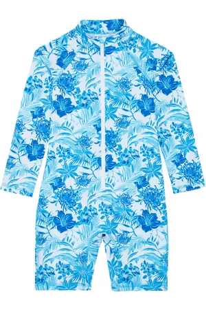 Vilebrequin Rash Guard Intera Bambini Tahiti Flowers
