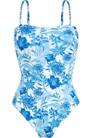 Vilebrequin Costume Intero Donna A Corpetto Tahiti Flowers