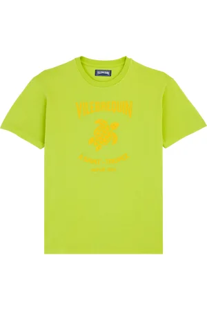 Vilebrequin T-shirt Uomo In Cotone Gomy Placed Logo