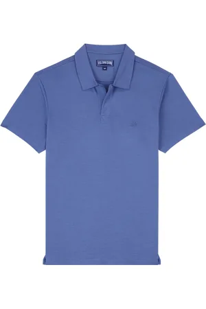 Vilebrequin Polo Uomo In Lyocell Tinta Unita