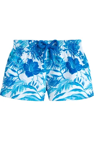 Vilebrequin Pantaloncini Mare Neonato Tahiti Flowers