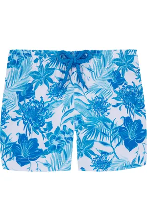 Vilebrequin Pantaloncini Mare Bambina Tahiti Flowers