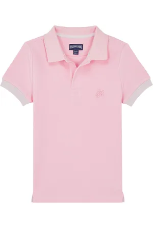 Vilebrequin Boys Cotton Pique Polo Shirt Solid