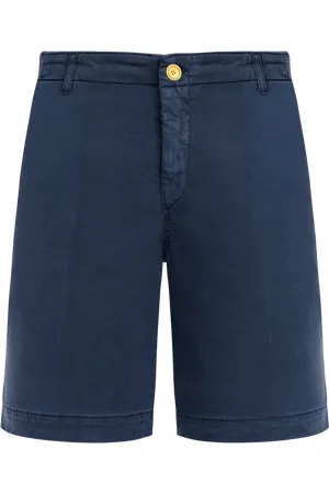 Vilebrequin Bermuda Uomo In Raso E Tencel Tinta Unita