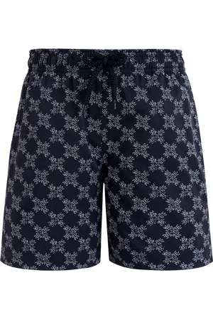 Vilebrequin Pantaloncini Mare Bambino Elasticizzati Vbq Monogram