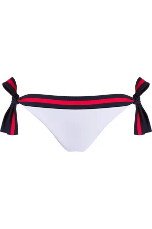 Vilebrequin Slip Bikini Donna Con Laccetti Laterali Tinta Unita