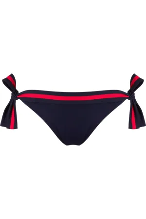 Vilebrequin Slip Bikini Donna Con Laccetti Laterali Tinta Unita
