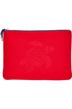 Vilebrequin Borsello Da Spiaggia Con Zip Turtle