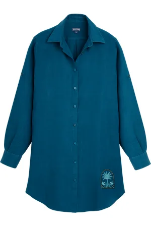 Vilebrequin Chemisier Donna In Lino