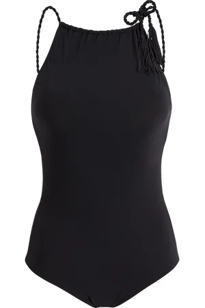 Vilebrequin Costume Intero Donna A Collo Alto In Corda Tresses