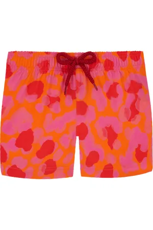 Vilebrequin Pantaloncini Mare Bambina New Leopard