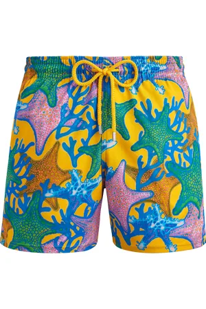 Vilebrequin Men Stretch Swim Shorts Glowed Stars