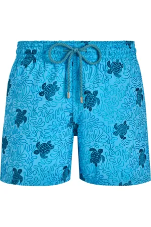 Vilebrequin Men Swim Shorts Embroidered Splash