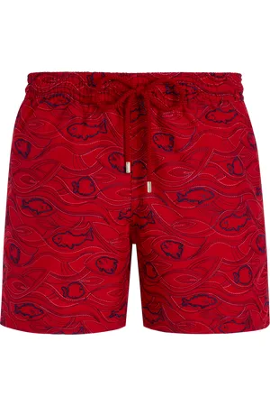 Vilebrequin Costume Da Bagno Uomo Ricamato Aquarium