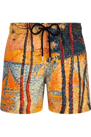 Vilebrequin Pantaloncini Mare Uomo 360 Voile Et Pins