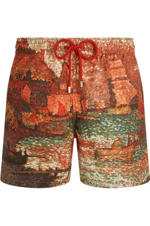 Vilebrequin Pantaloncini Mare Uomo 360 Sortie Du Port De St Tropez
