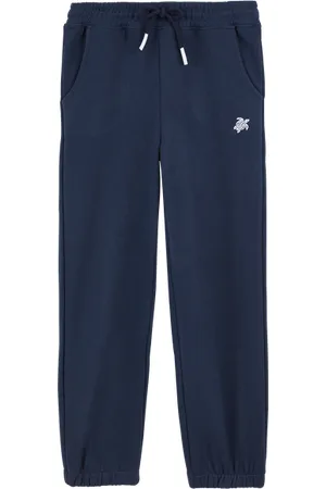 Vilebrequin Pantaloni Jogger Bambino In Cotone Biologico Tinta Unita
