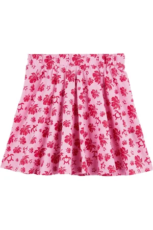 Vilebrequin Gonna Bambina In Cotone Turtles Heart