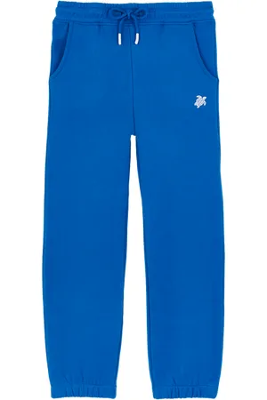 Vilebrequin Pantaloni Jogger Bambino In Cotone Biologico Tinta Unita