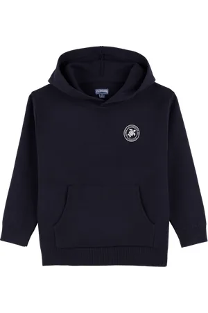 Vilebrequin Felpa Con Cappuccio Bambino In Cotone Tinta Unita