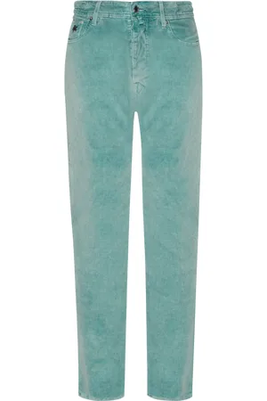 Vilebrequin Pantaloni Uomo A 5 Tasche In Velluto A Coste 1500 Righe