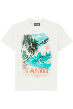 Vilebrequin T-shirt Uomo In Cotone Tahiti
