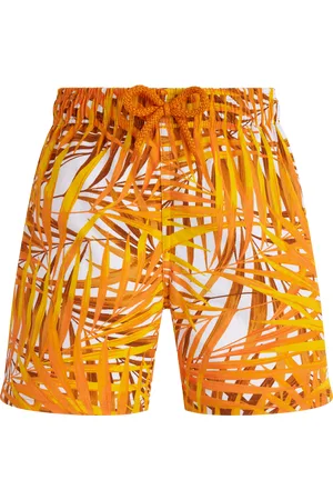 Vilebrequin Costume Da Bagno Bambino Elasticizzato Palm Leaves