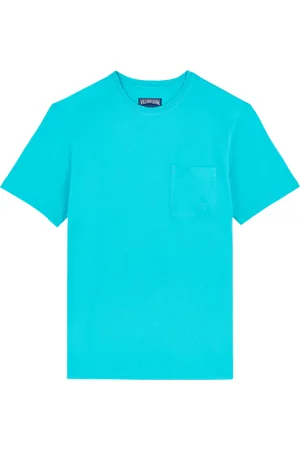 Vilebrequin T-shirt Uomo In Cotone Biologico Tinta Unita