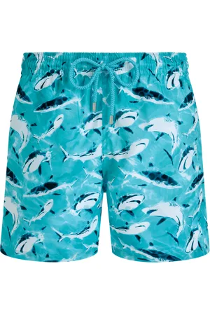 Vilebrequin Pantaloncini Mare Uomo Ultraleggeri E Ripiegabili Requins
