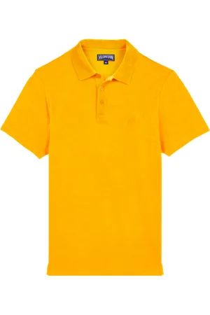 Vilebrequin Polo Uomo In Spugna Tinta Unita