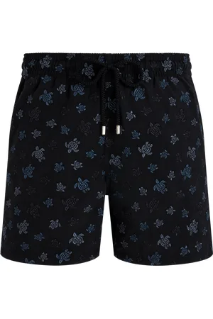 Vilebrequin Pantaloncini Mare Uomo Ricamati Ronde Des Tortues