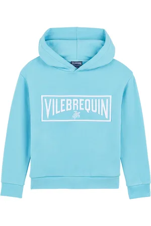 Vilebrequin Boys Organic Cotton 3d Embroidered Logo Hoodie Sweatshirt