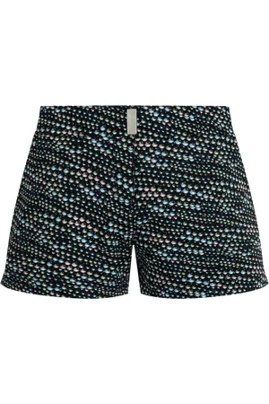 Vilebrequin Pantaloncini Mare Donna Elasticizzati Con Cintura Piatta Pearl