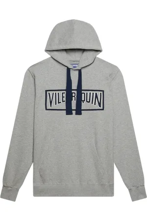 Vilebrequin Felpa Con Cappuccio Uomo In Cotone Tinta Unita