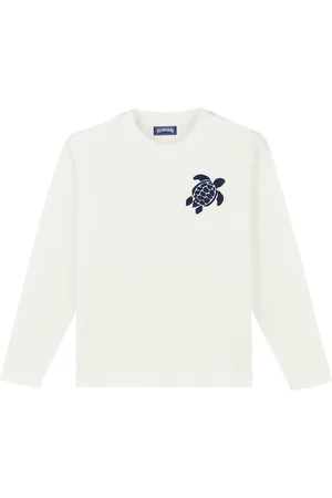 Vilebrequin T-shirt Uomo A Maniche Lunghe In Cotone