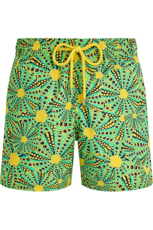 Vilebrequin Pantaloncini Mare Uomo Corti Elasticizzati Oursinades
