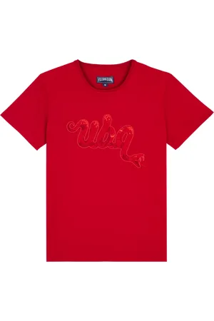 Vilebrequin T-shirt Uomo In Cotone Biologico The Year Of The Snake