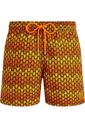 Vilebrequin Pantaloncini Mare Uomo Herringbones Turtles