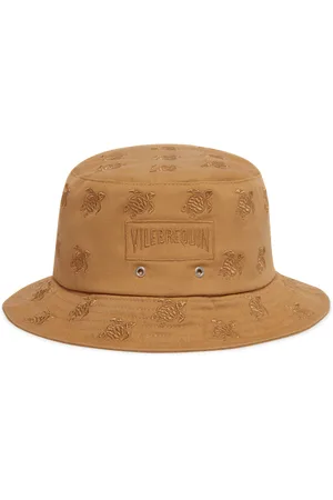 Vilebrequin Embroidered Bucket Hat Turtles All Over