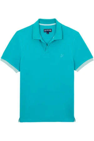 Vilebrequin Polo Uomo In Cotone Tinta Unita