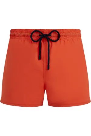 Vilebrequin Costume Da Bagno Corto Uomo Stretch E Aderente A Tinta Unita