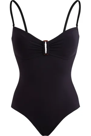 Vilebrequin Costume Intero Donna A Fascia Tinta Unita